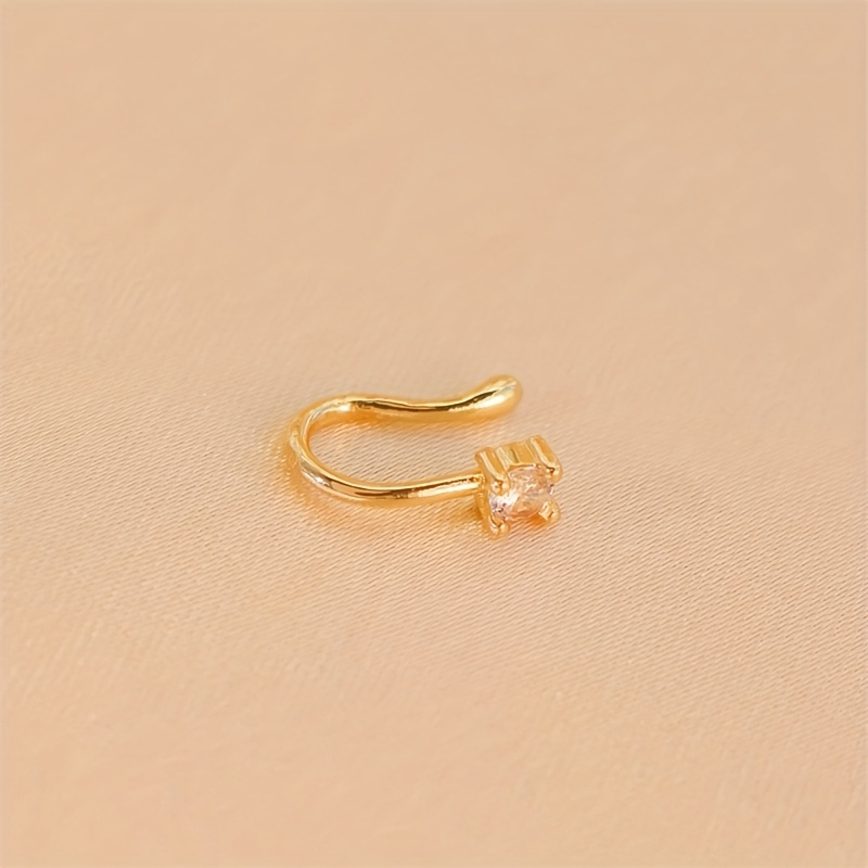 1-Piece Round Zircon Non Perfo - Body Jewelry Materials recension och pris
