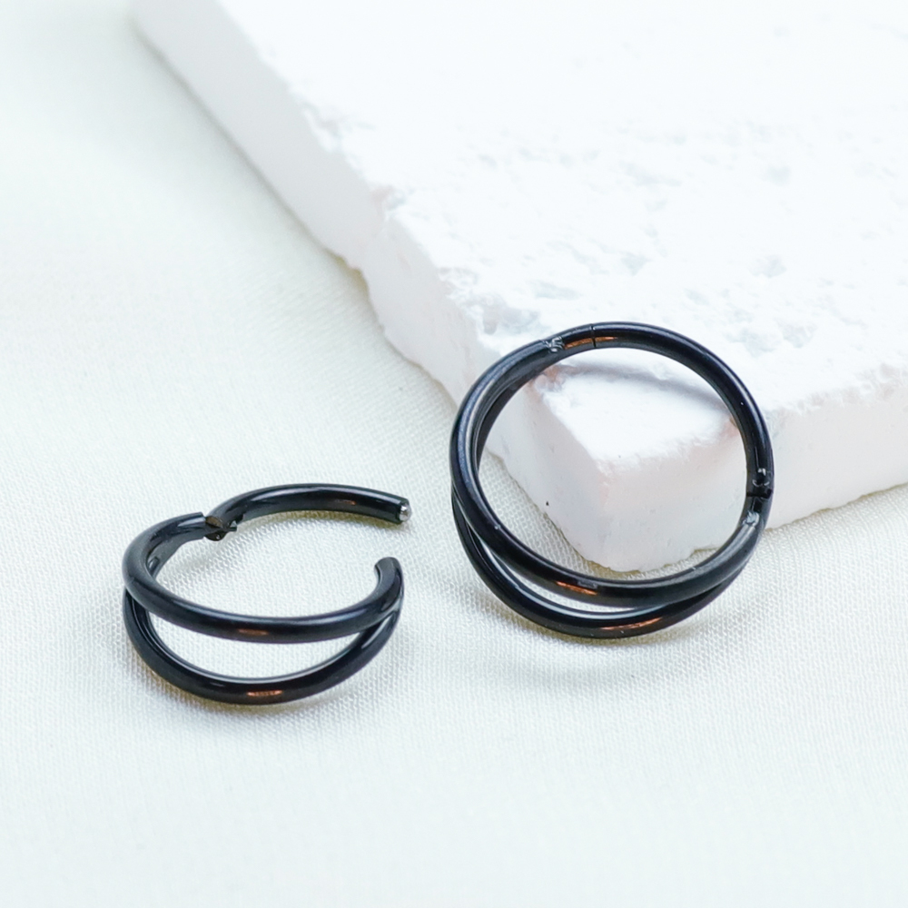 F136 Titanium Piercing Black N - Body Jewelry Implant Grade Titanium recension och pris