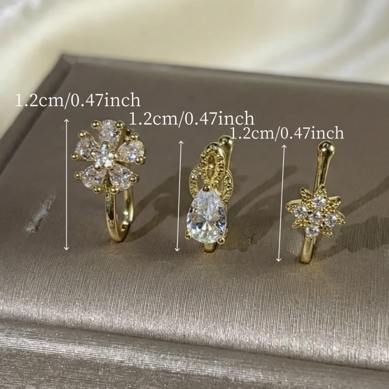 3-piece French style minimalis - Body Jewelry Materials recension och pris