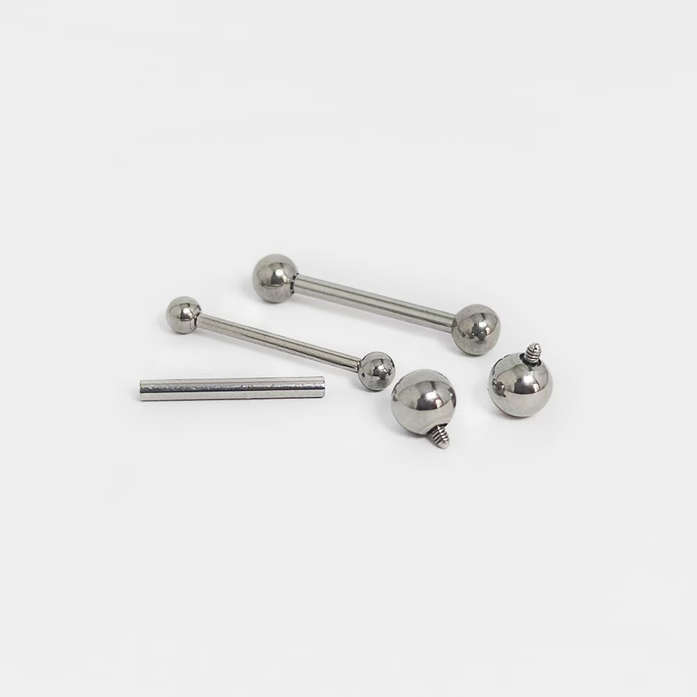 2pcs/lot ASTM F136 Titanium Im - Body Jewelry Implant Grade Titanium recension och pris