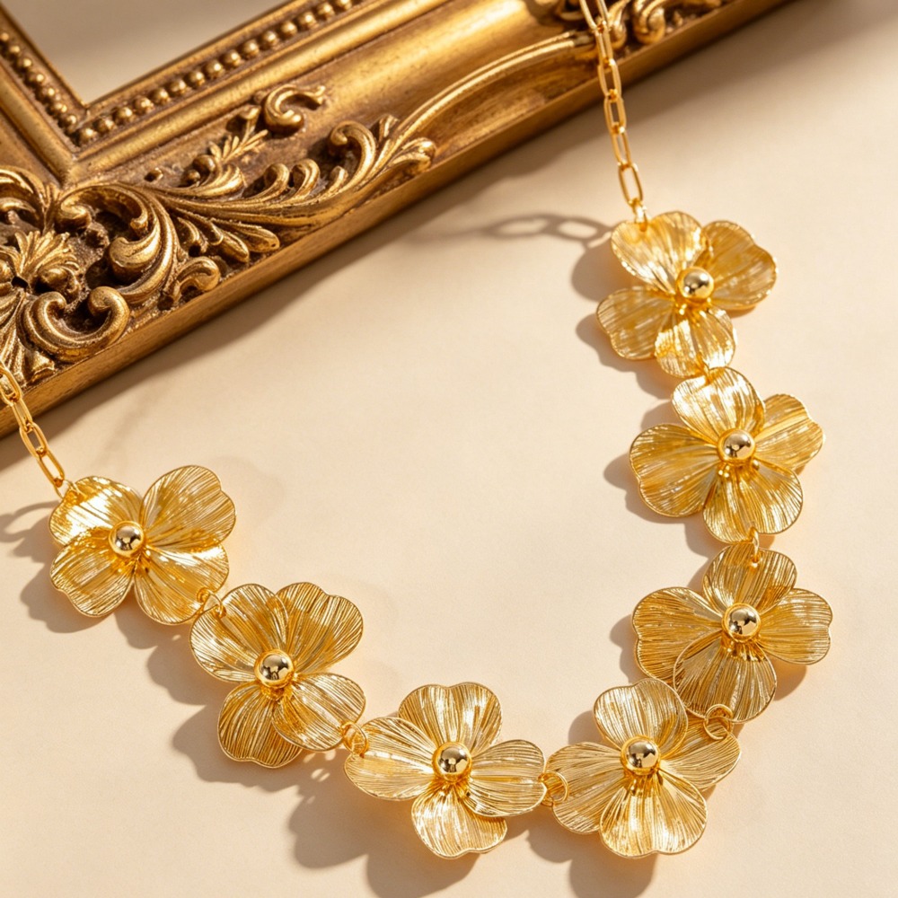Bohemian Sweet Gold Color Meta - Body Jewelry Charms recension och pris