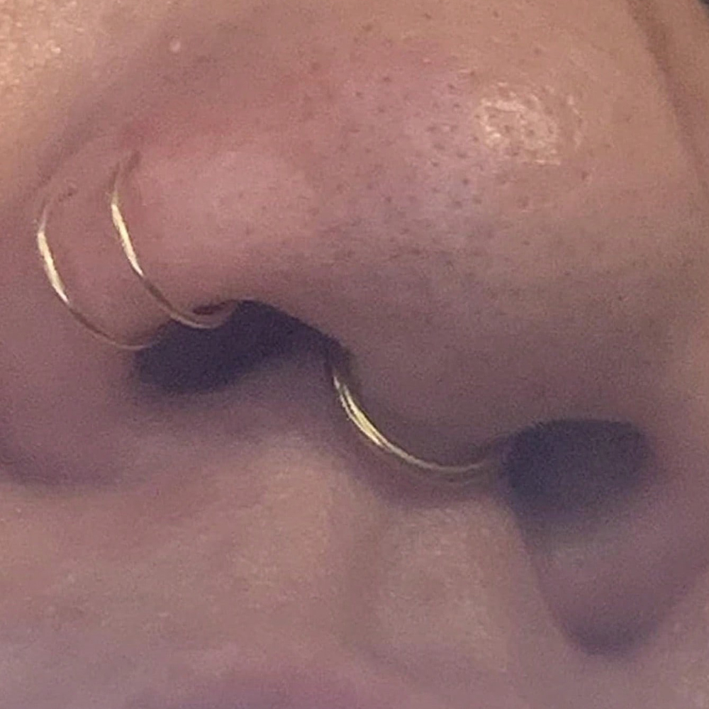 Fake Nose Rings Fake Septum Fo - Body Jewelry Piercing recension och pris