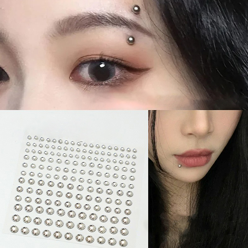 Diamond Sticker Fake Nose Stud - Body Jewelry Piercing recension och pris