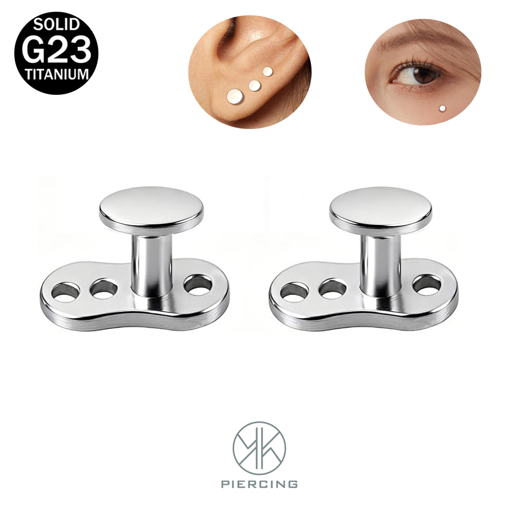 14G Round Disc Dermal Anchor T - Dermal Anchor Top recension och pris