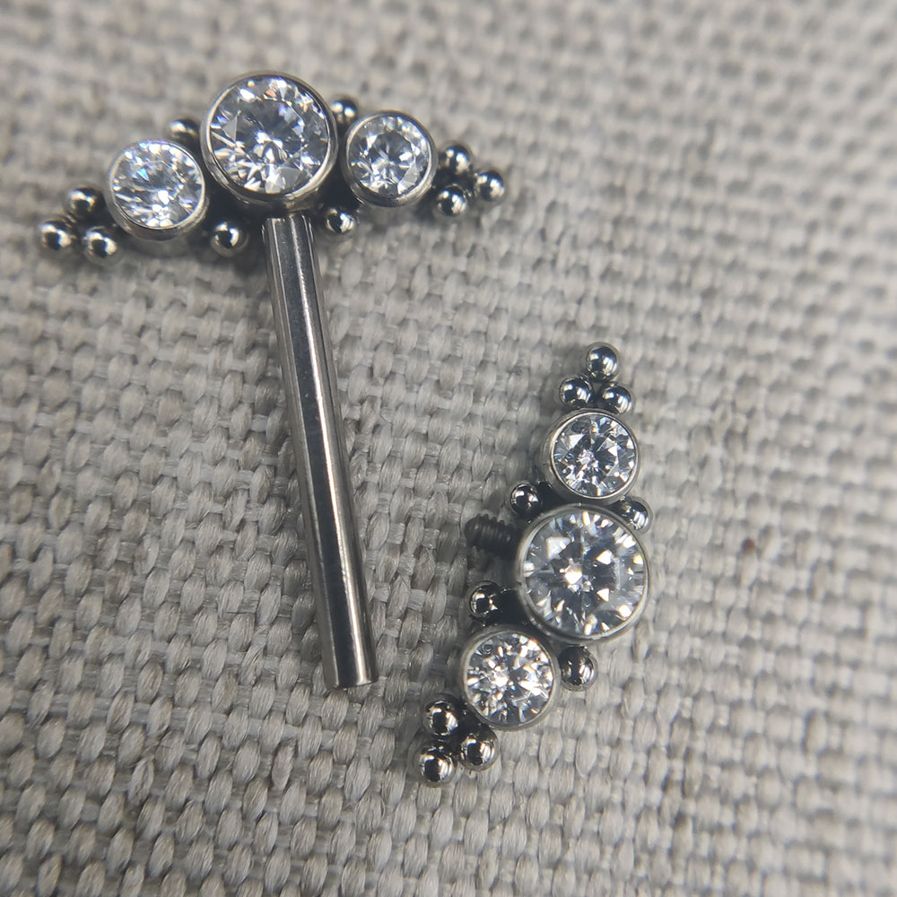 14G Implant Grade Titanium AST - Body Jewelry Implant Grade Titanium recension och pris