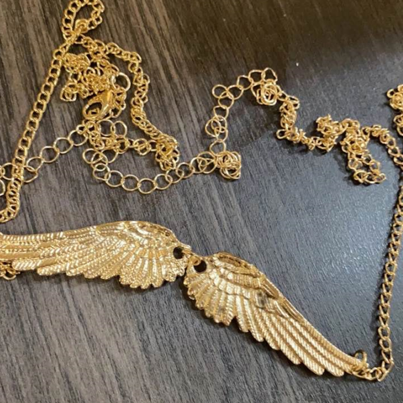 Double Layer Wings Angel Waist - Body Jewelry Charms recension och pris