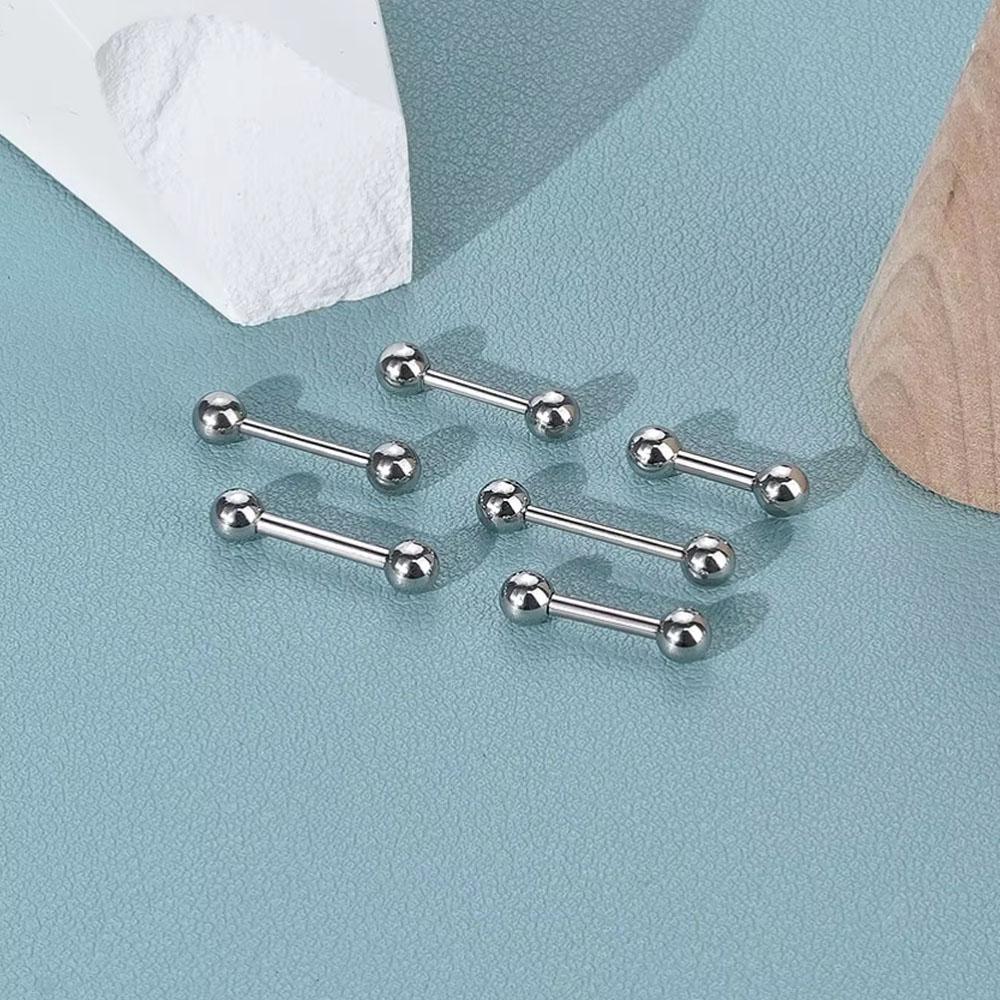 1PC Stainless Steel Straight B - Tongue Barbell Straight recension och pris