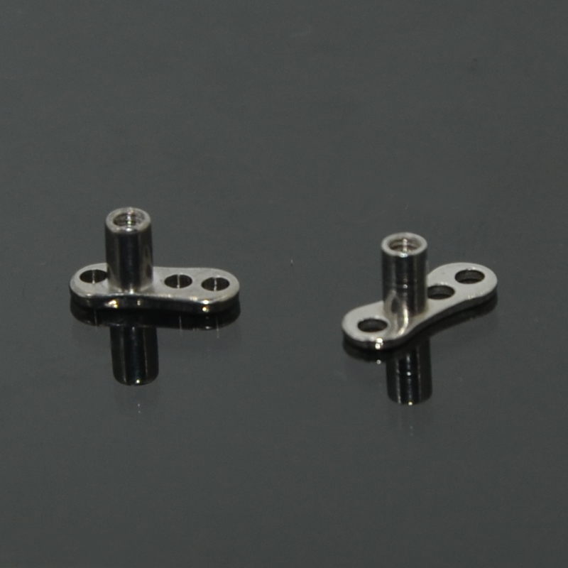 20pcs G23 Solid Titanium & Sur - Dermal Anchor Top recension och pris
