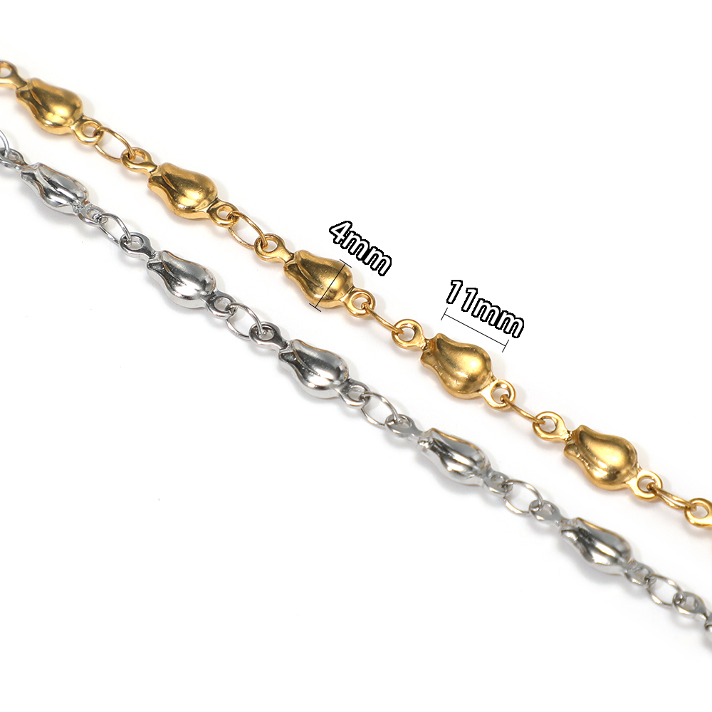 1 Meter Stainless Steel Flower - Body Jewelry recension och pris