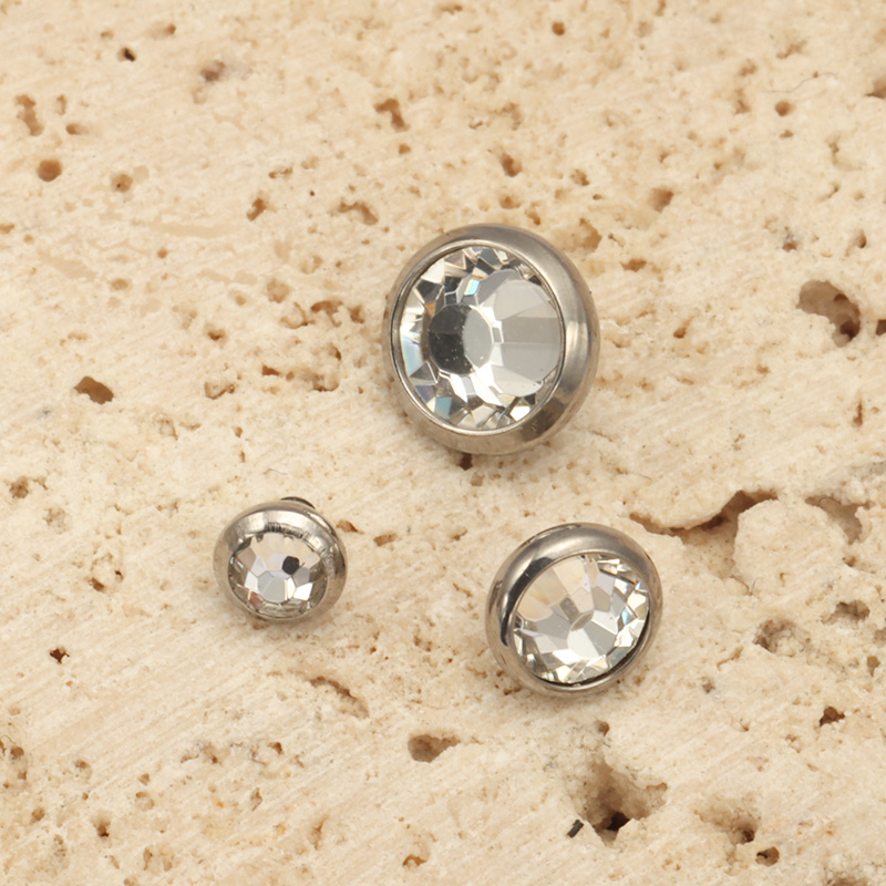1PCS ASTM F136 Titanium Bezel  - Dermal Anchor Top recension och pris