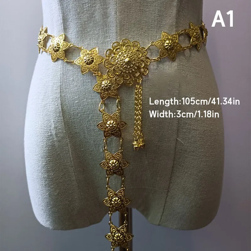 1PC Metal Thailand Waist Chain - Body Jewelry recension och pris