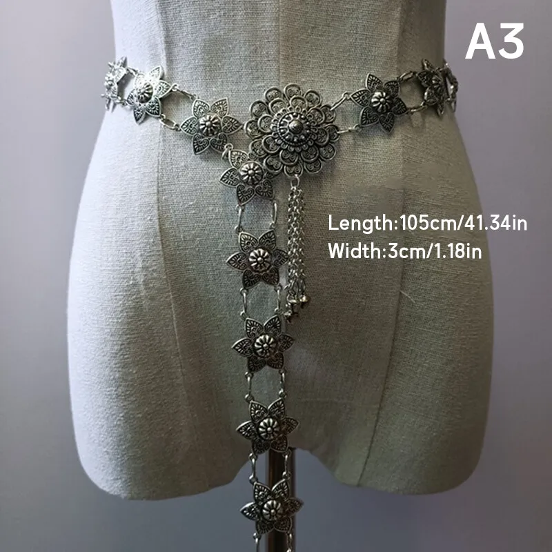 1PC Metal Thailand Waist Chain - Body Jewelry recension och pris