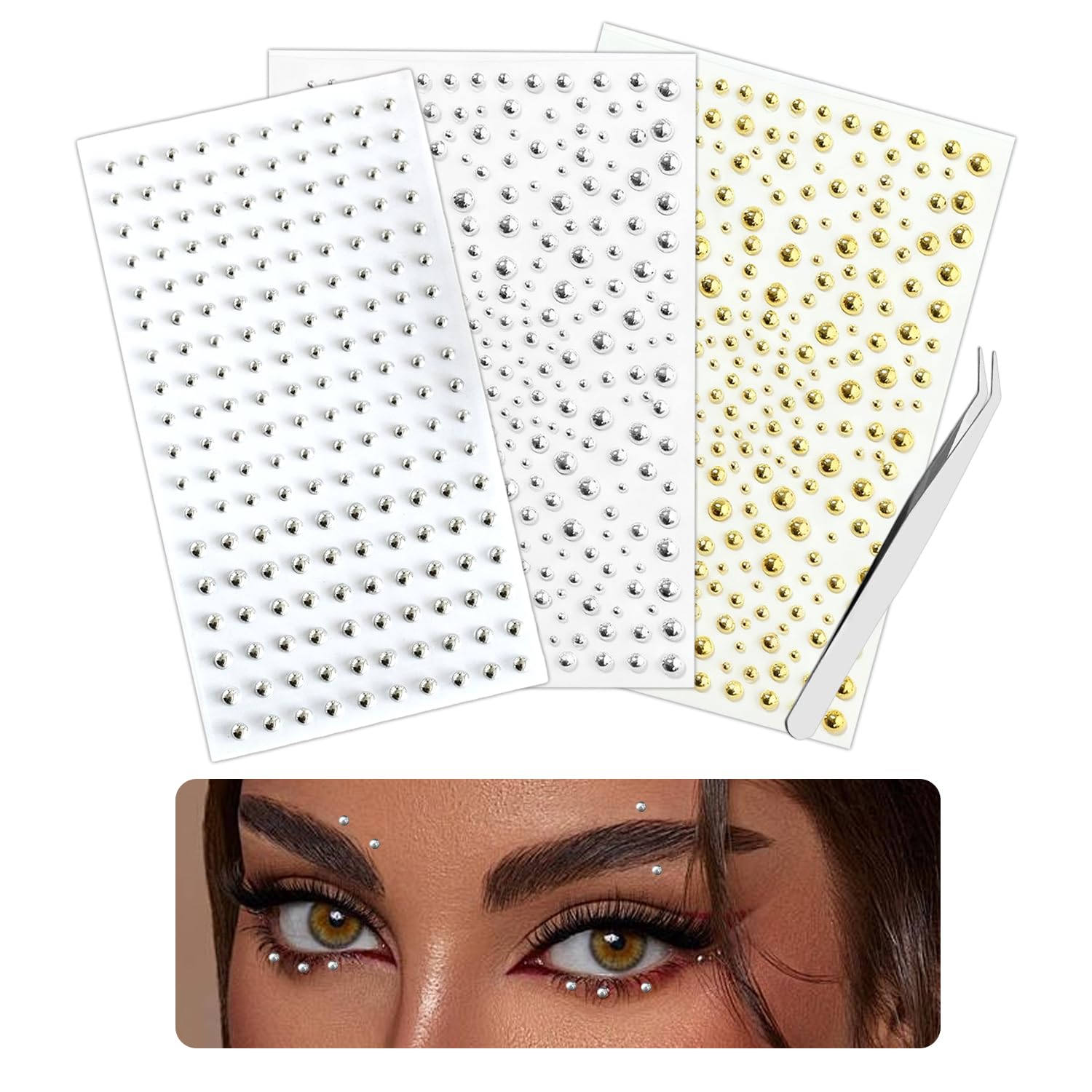 Face Body Ring Stickers Self A - Body Jewelry Piercing recension och pris