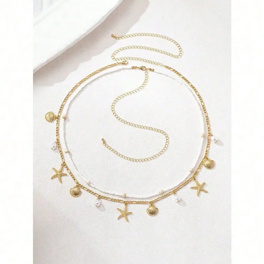 2pcs Bohemian Style Ocean Seri - Body Jewelry Usa recension och pris