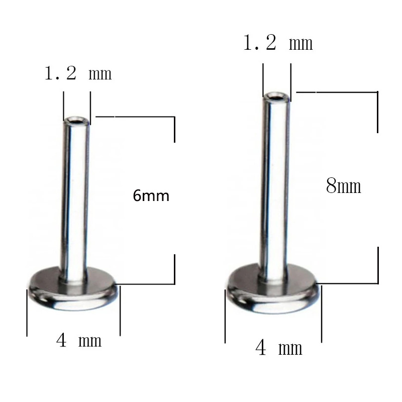 ASTM F136 Titanium PIERC 3 CZ  - Cluster Stud Ear recension och pris