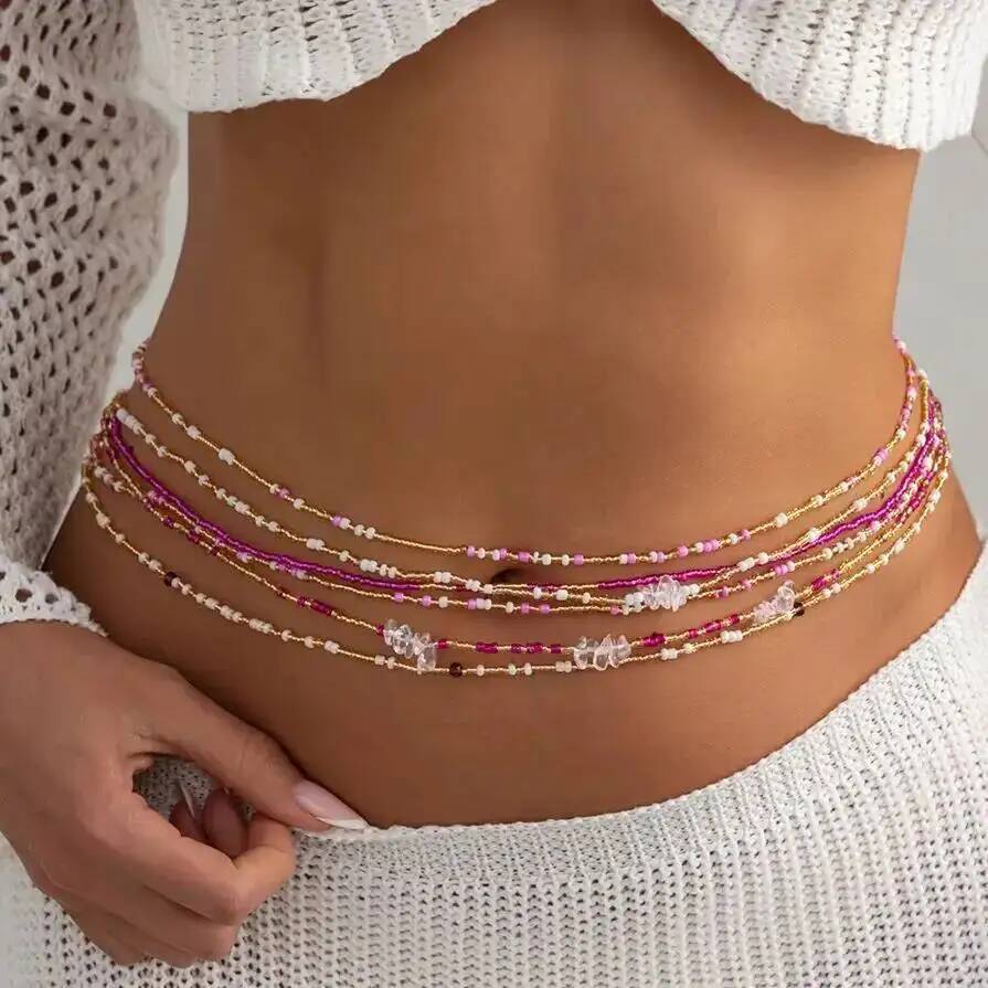 SHIXIN 6Pcs/Set Boho Colorful  - Body Jewelry recension och pris