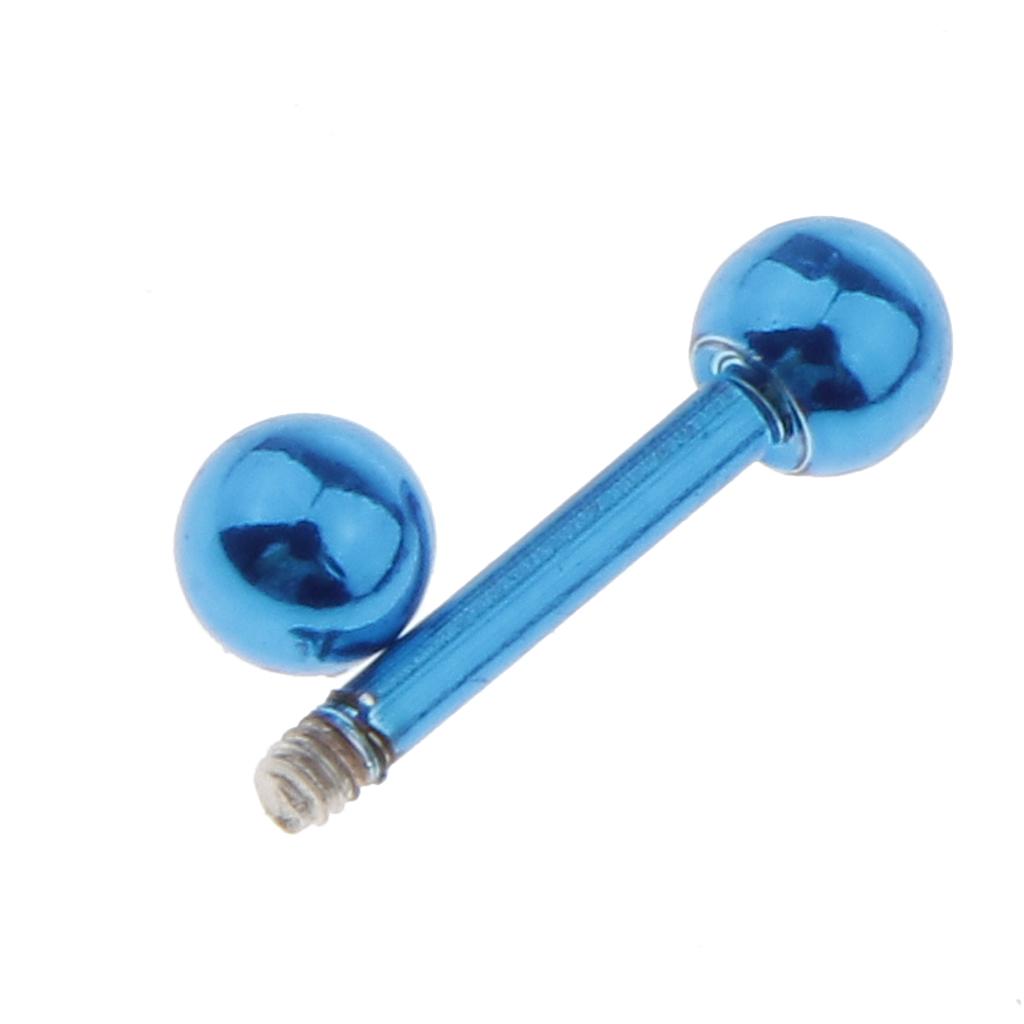 Barbell Piercings 16g Stainles - Tongue Barbell Straight recension och pris